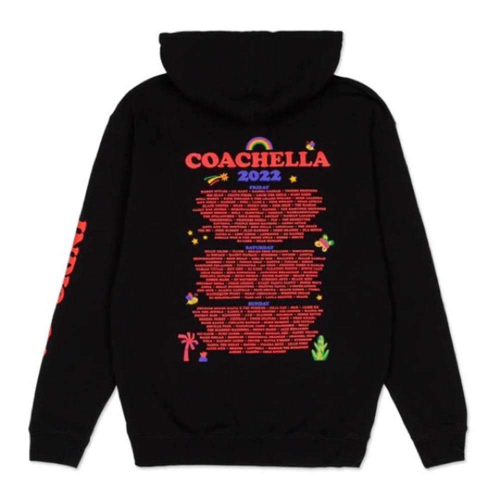 Coachella 2022 Lineup Hoodie